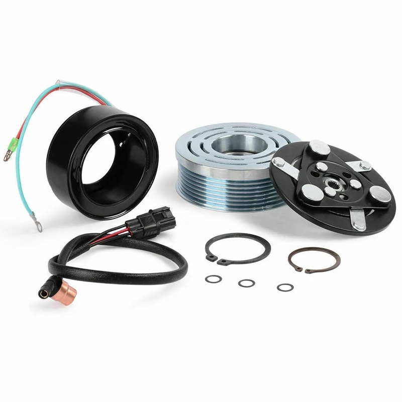 

For Honda Civic 2006 - 2011 AC Compressor Clutch Assembly Repair Kit Coil Pulley