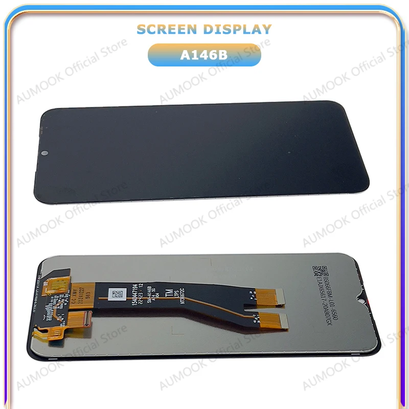 6.6 "PLS LCD do Samsung Galaxy A14 5G A146P A146U A146B wyświetlacz LCD ekran dotykowy Digitizer montaż Panel LCD wymień części — zdjęcie produktu 4
