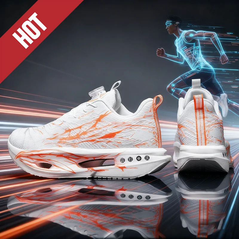 Nouvelles chaussures de course planche de carbone Marathon hommes sport Fitness respirant léger femmes confortable athlétique anitskid baskets