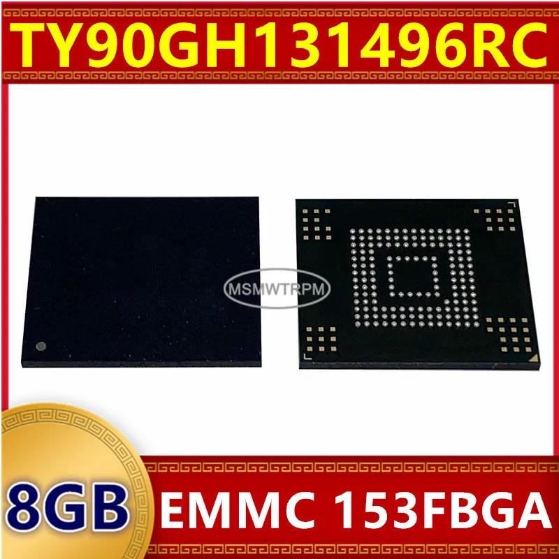 메모리 칩 IC TY90GH131600RA TY90GH131496RC THGBM1G6D4FBAI8 8GB EMMC 153FBGA 집적 회로 새로운 원본 재고 있음