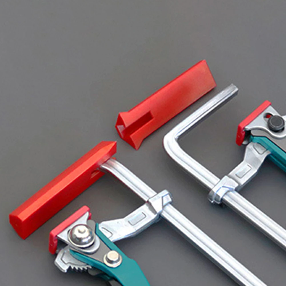 8Pcs Woodworking Track Clamp Protective Sleeve Chuck Kit Soft Rubber Sleeve  For Ratchet Track Clamps 10*3.5*1.6cm