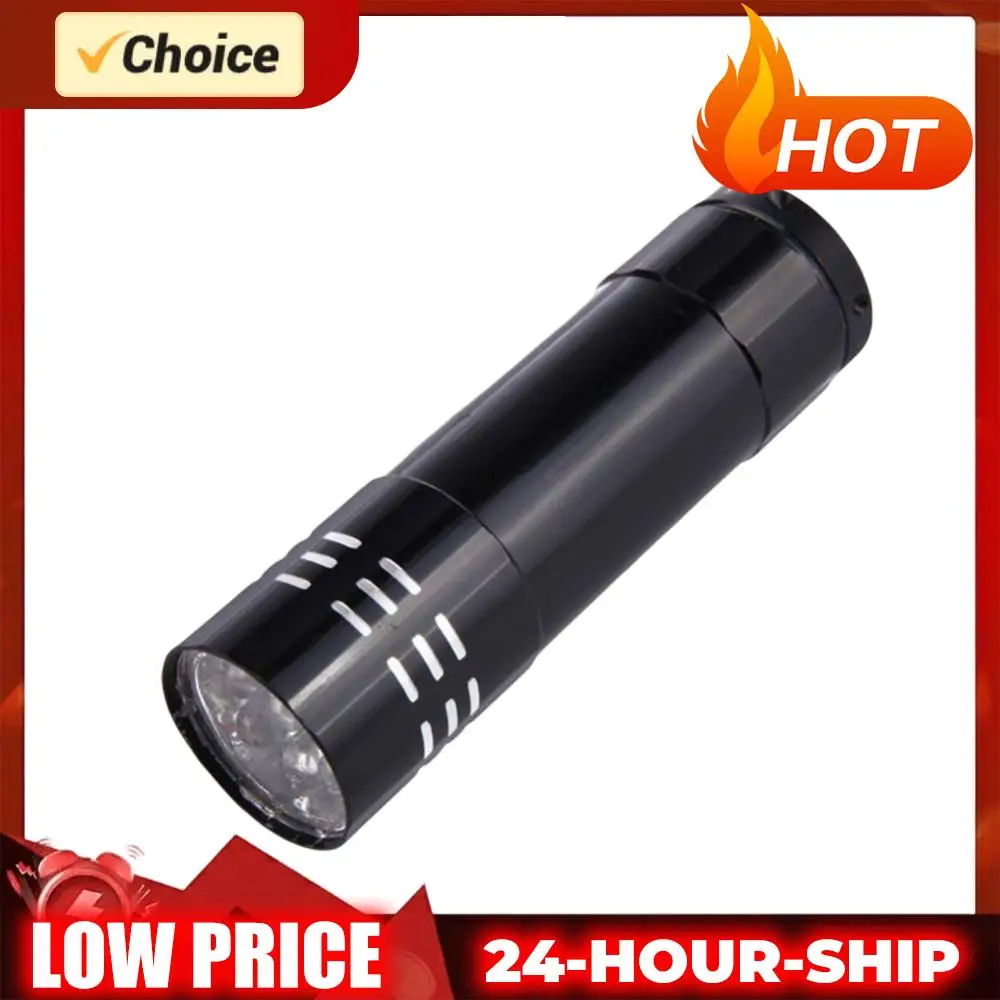 9 LED Handheld  Detector 50LM 395nm Scorpion Inspection Lamp Waterproof for Fluorescent Agent/  Test