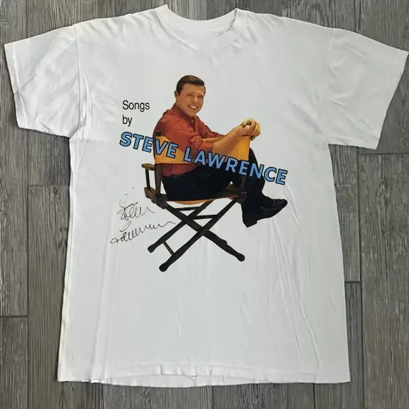 Steve Lawrence Songs By Signature Cotton T Shirt All Size S 5Xl