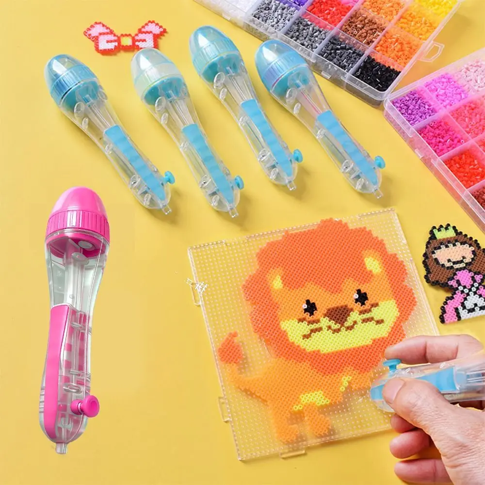 2.6mm Tip Bead Placement Pen Automatic Crafts Maker Perler Hama Beads Pen Press DIY Beads Craft Projects Bead Placement Tool
