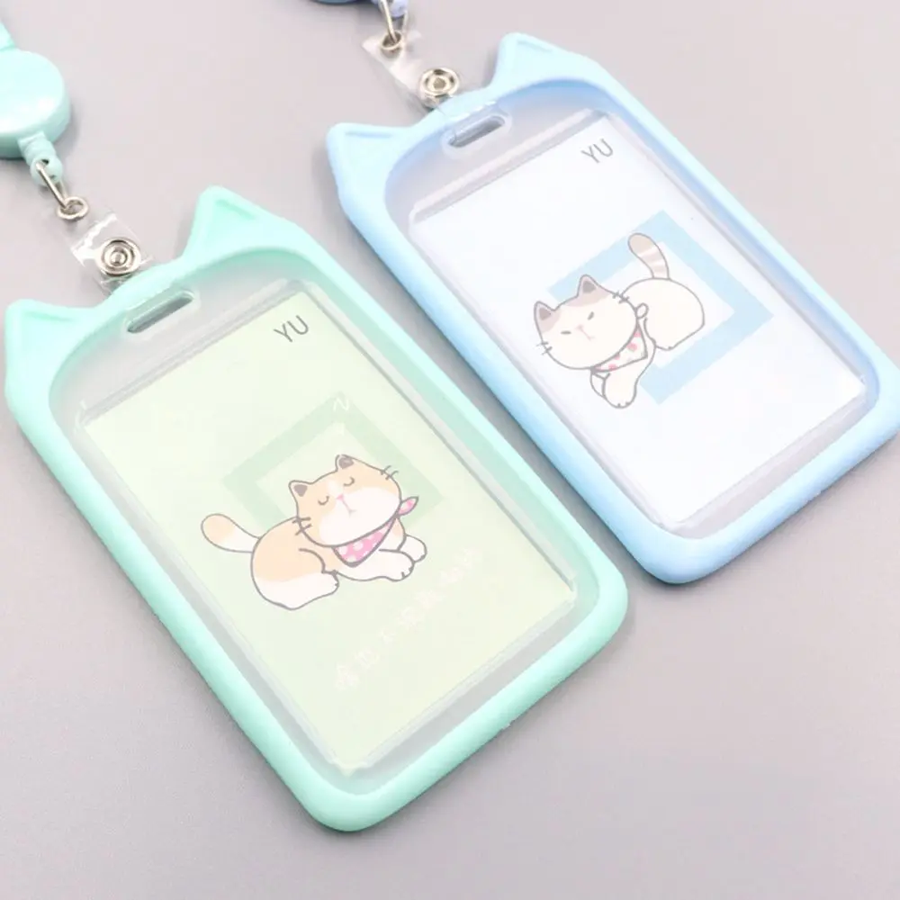 1PC Cute Identity Bank Bus Card Case Card Holder ID Card Sleeve Credit Cover Case