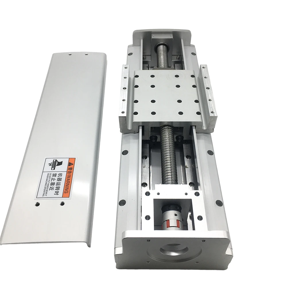 Heavy Load 165MM Width Fully Enclosed Guide EGR20 Guide 4Pcs EGH20CA Sliders SFU 2505/2510 Load 200kg Industrial Automation