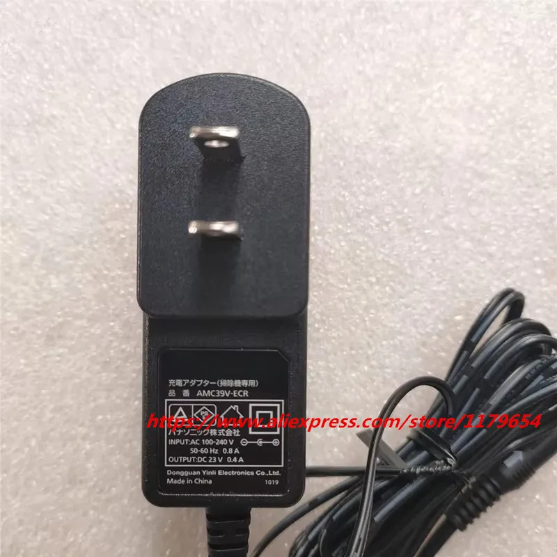 For Panasonic Vacuum Cleaner Original AC DC Adapter Charger AMC39V-ECR AMC39V-ECY 23V 0.4A Power Supply