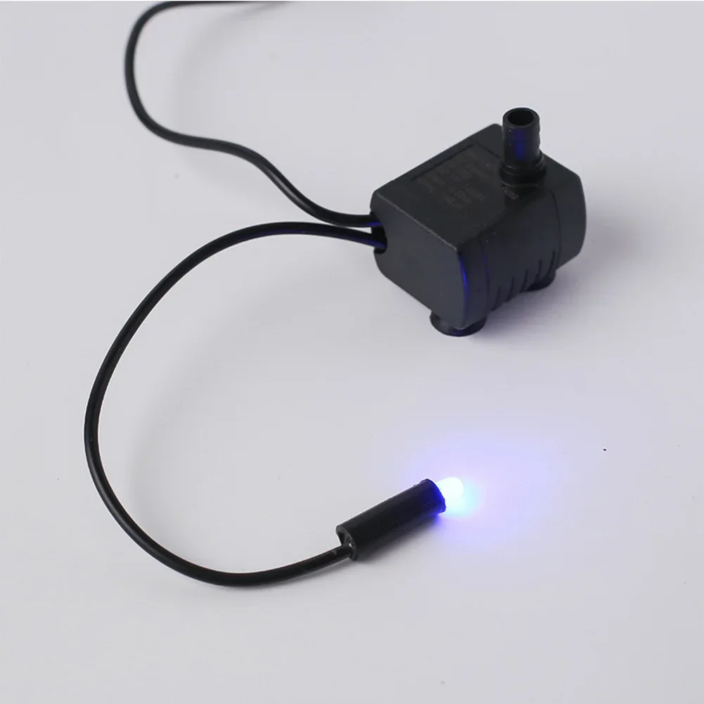 Sostituzione degli accessori del motore della fontana di acqua del gatto dell\'animale domestico della pompa idraulica di illuminazione del LED per