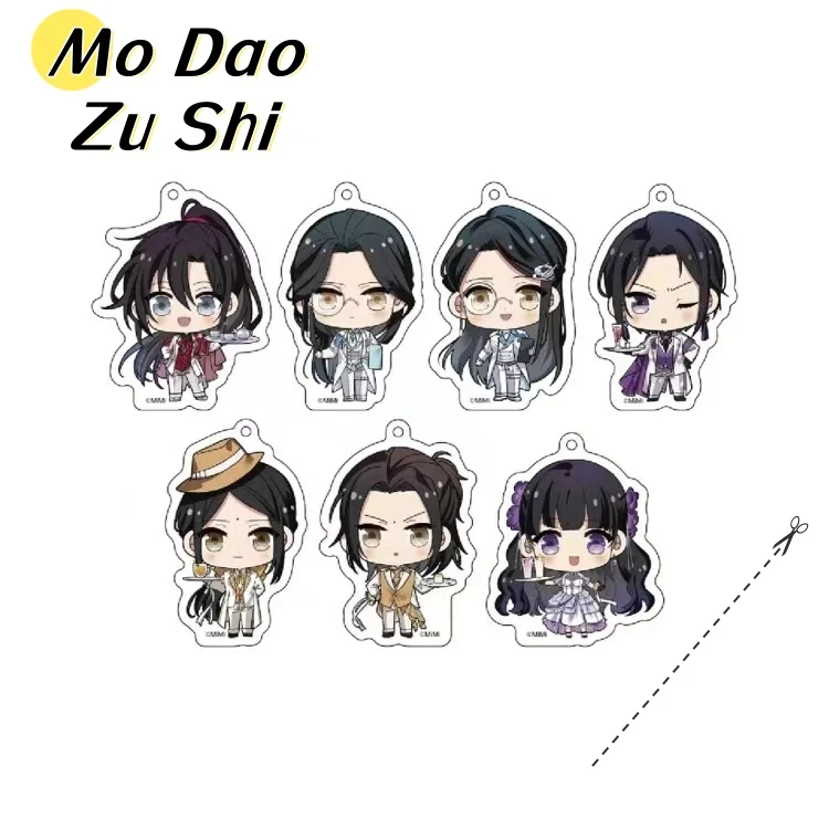 

New Mo Dao Zu Shi Anime Acrylic keychain 6cm Lovely gift Collecting Accessories