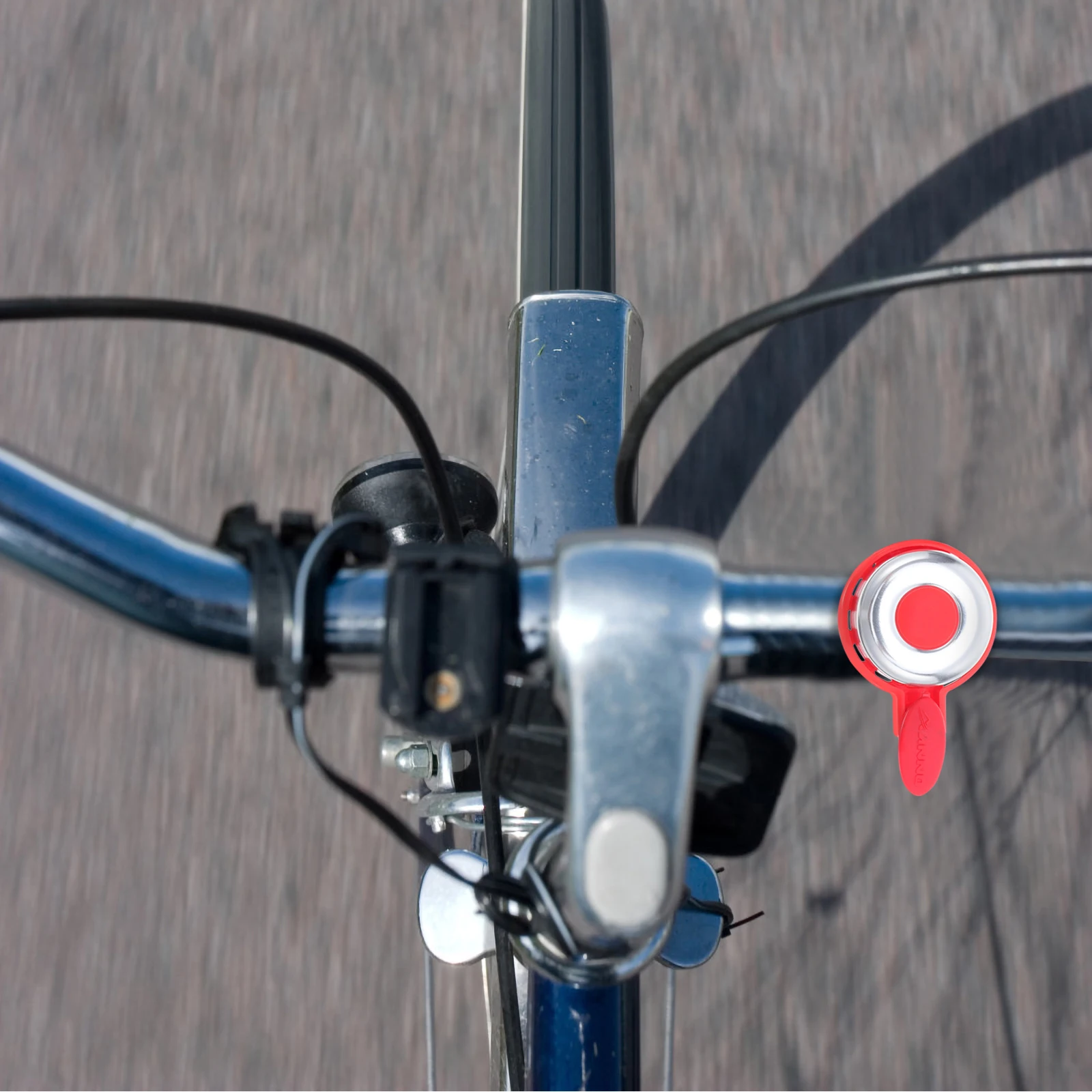 

Lovely Baby Scooter Bell Kids Bike Bell Strap Rosy Design Adorable Clear Ringtone Safe Durable Gift for Children