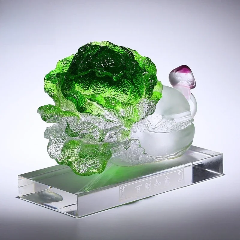 افتتاح مكتب الشركة الحلي المحظوظة الملفوف المزجج القديم متجر هدايا هووسورمينغ الراقية #4