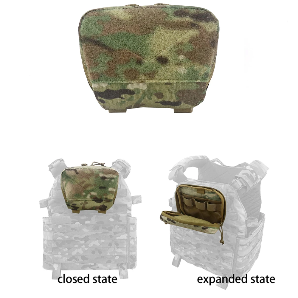 Tactical Vest Chest Miscellaneous Bag Molle Miscellaneous Bag board carrier Chest Bag