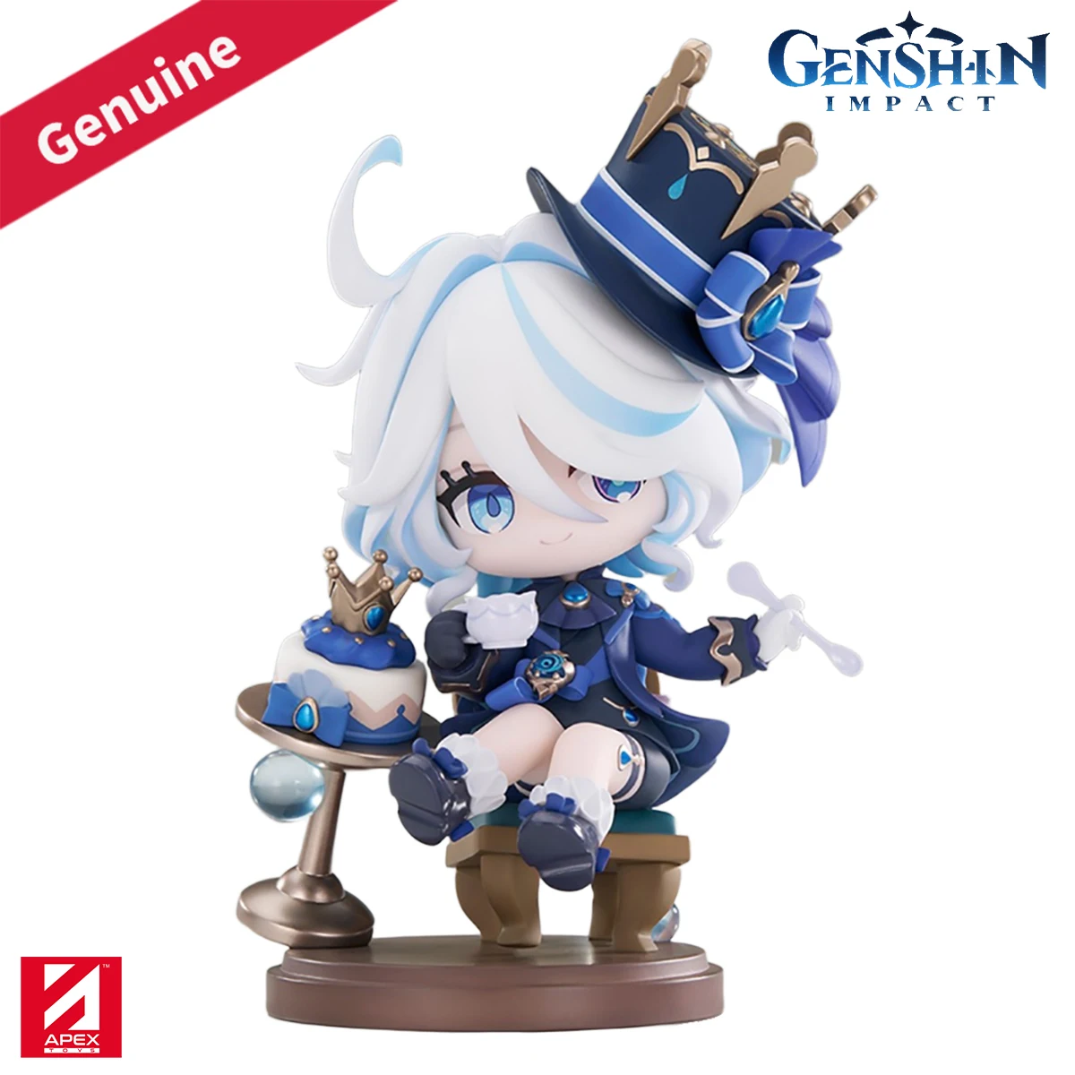 

Оригинальная инновация Apex, предварительно окрашенная Genshin Impact Furina Sweet Afternoon Ode H = 130 мм, украшение для фигурки игрового персонажа