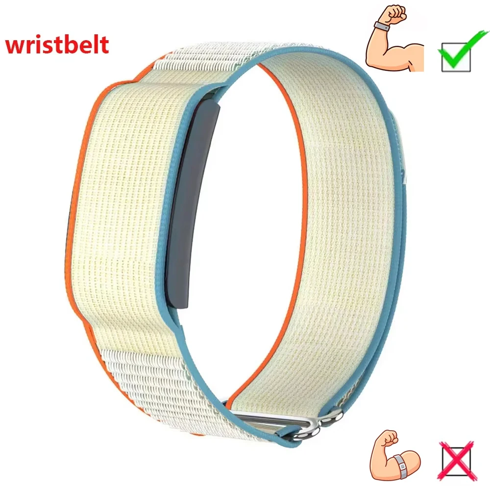 Für Amazfit Helio Einstellbare Nylon Arm Strap Atmungsaktive Sport Bands für Fitness Tracker Ersatz correa amazfit helio straps