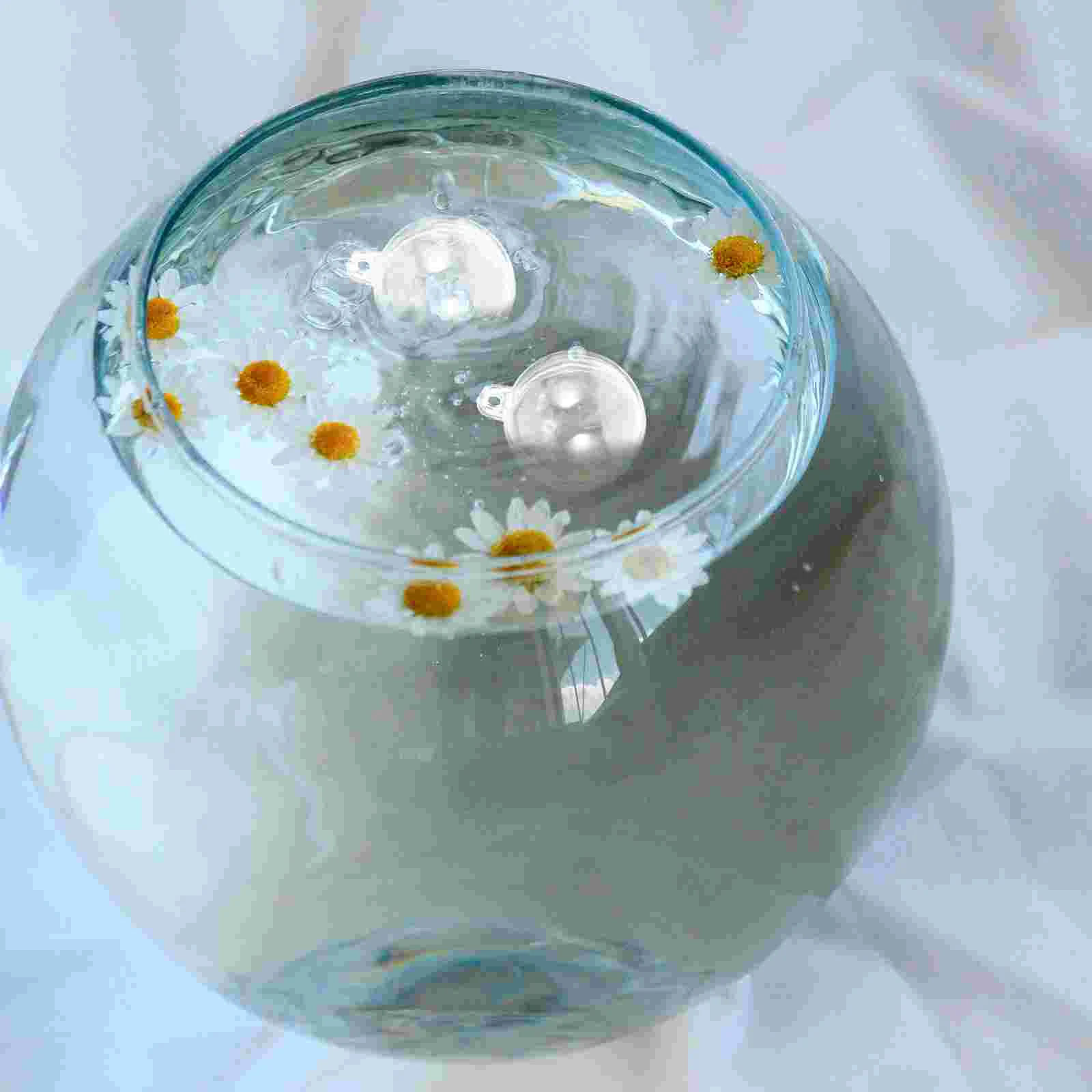 

10 Pcs Fish Tank Float Fillable Ornament Balls Party Supplies Aquarium Decorations