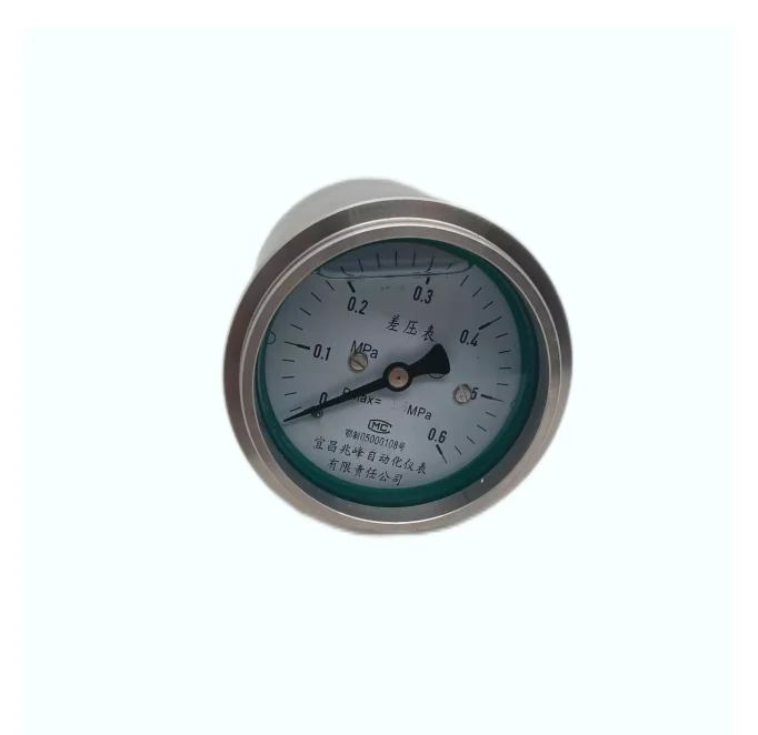 Manufacturer differential pressure gauge hydraulic pressure gauge