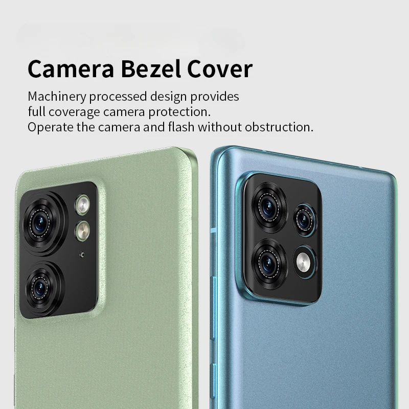 Aluminum Camera Lens Protector For Motorola Edge 40 Pro 5G Protective Camera Cover For Moto Edge40Pro Camera Lens Shell Case