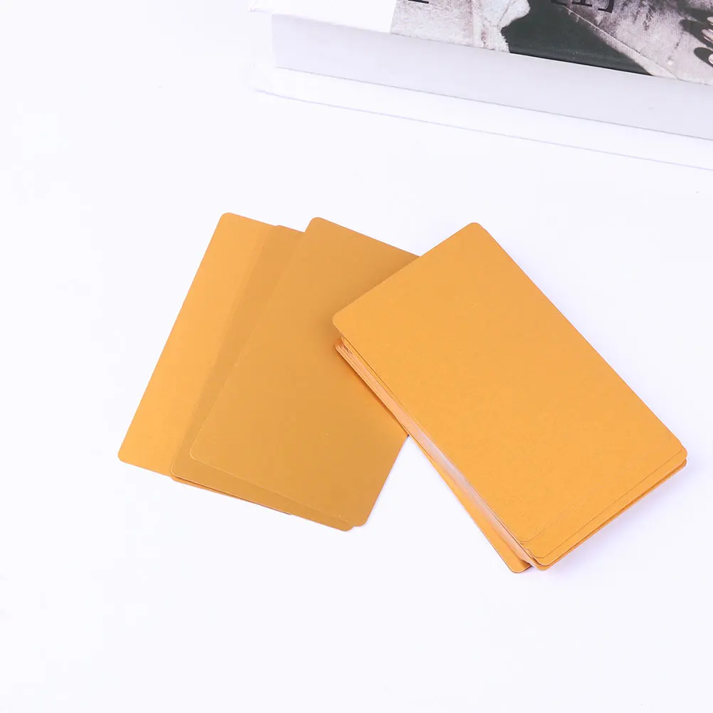 

100 шт. визитные карточки с лазерной маркировкой, алюминиевый сплав, пустые заготовки для гравировки