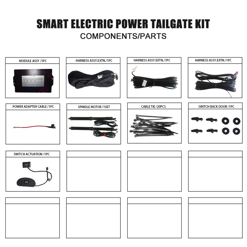 Electric Lift Rear Tailgate Original Car Key Control Foot Induction Trunk Opening And Closing For Geely Coolray