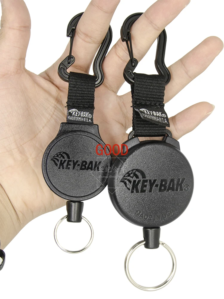 Hand Mi Rebound Pulling Rope Off-Road Station Microphone Stretching Hook Retractable Keychain