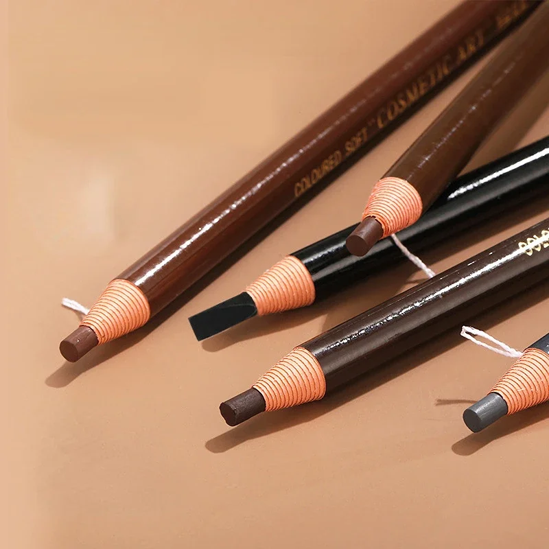 Waterproof Eyebrow Pencil Tattoo Pen Eyeliner Not Smudged Long Lasting Eyebrow Pen Make Up Eyes Cosmetics with Pencil Sharpener