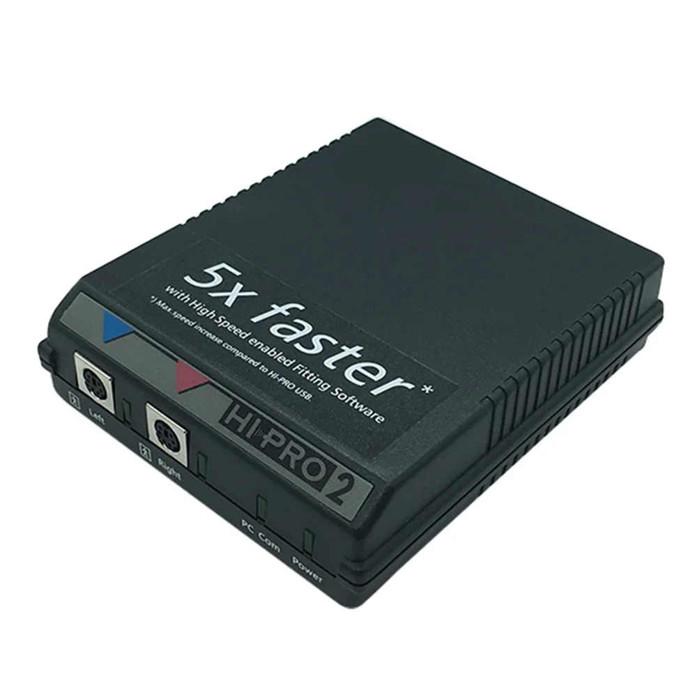 آلة برمجة مساعدات السمع Hipro-2، متوافقة مع جميع مبرمج مساعدات السمع الرقمية مثل Signia، Phonak، Resound وما إلى ذلك.