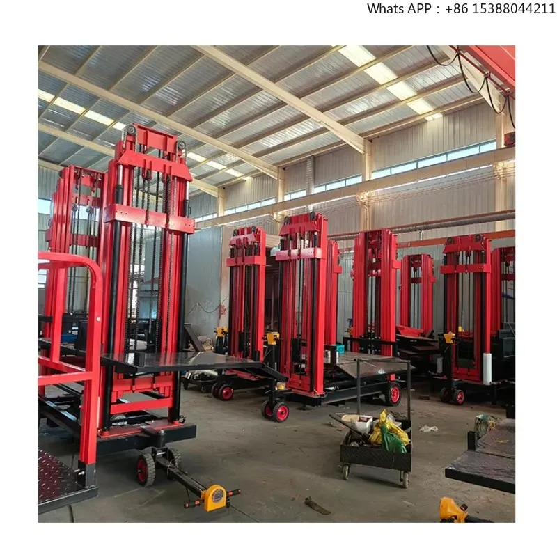 Elevating And Retracting Mini Cargo Elevators, Lifting And Lowering Small Electric Scaffolding Platforms, Lifting And Lowering S