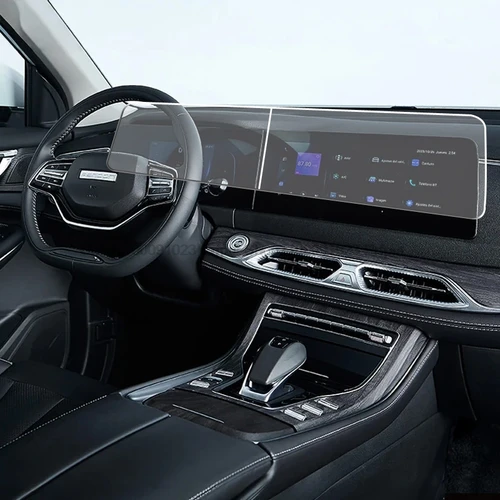 Imagen 2 del producto Protector de pantalla de vidrio templado para DFSK 600 SUV 600 2025, radio de infotación de coche, instrumento de navegación GPS, interior dashoard