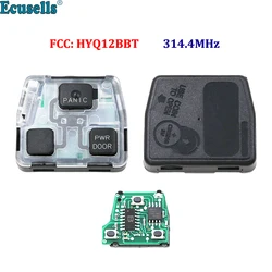 Ecusells 3 przyciski 314,4 MHz płyta sterująca FOB PCB dla Toyota dla Lexus RX330 RX350 RX400h RX450h: HYQ12BBT