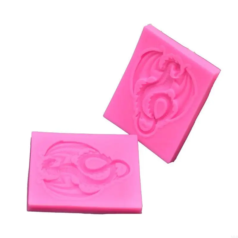 RECTANGLE CINET DRAGON FAMIGLIA TEESTANZA PENDANTE MOLDA PER TAG BAGGI DA DAY N2UD