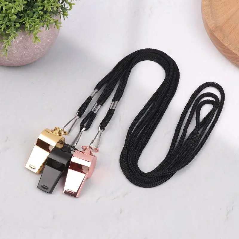 في الهواء الطلق صفارة إنقاذ قلادة المفاتيح عالية ديسيبل المحمولة إنقاذ إشارة صفارات أداة تخييم متعددة الوظائف صافرة #3