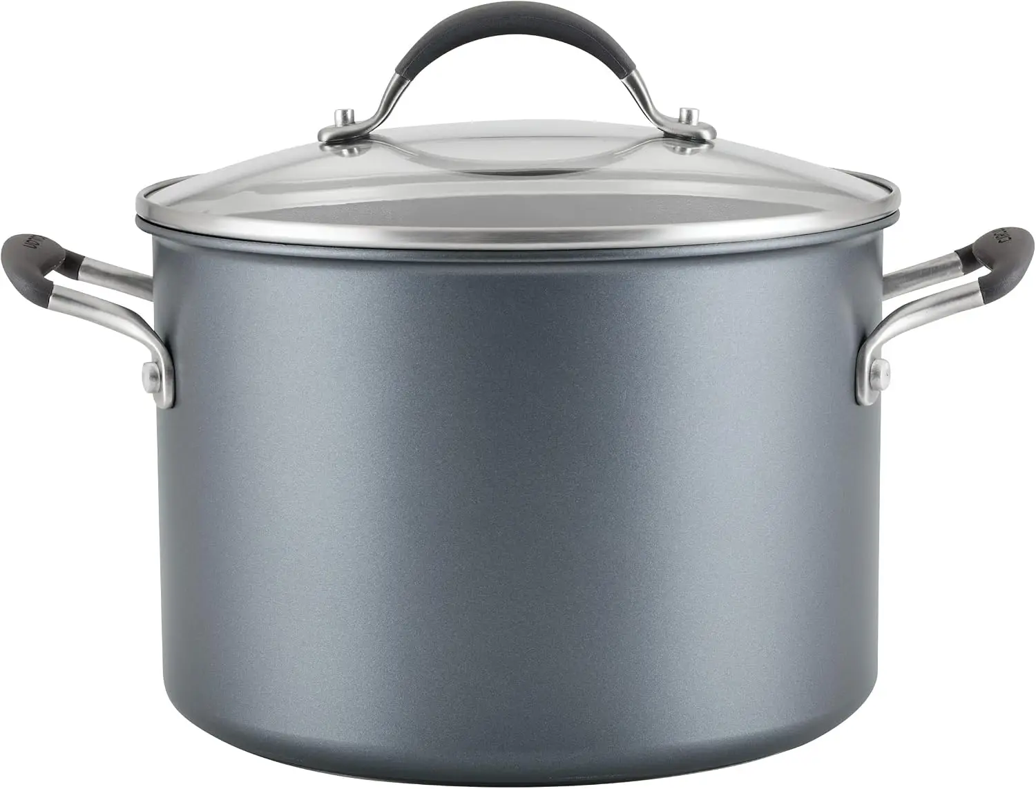 A1 Series Nonstick Induction Stockpot with Lid, 8-Quart, Graphite