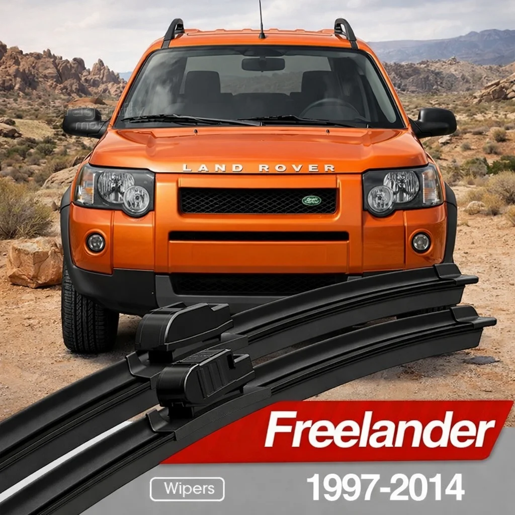 

Front Windshield Wiper Blades 2x Windscreen Window Accessories 2001 2003 2006 2010 2013 For Land Rover Freelander 1 2 1997-2014