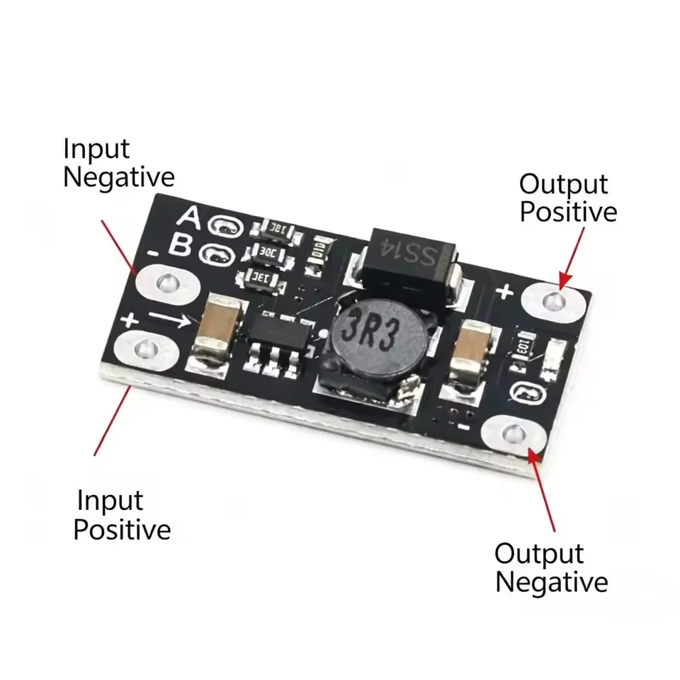 5V/8V/9V/12V Newest Multi-function Mini Boost Module Step Up Board 1.5A LED Indicator Diy Electronic Voltage Module