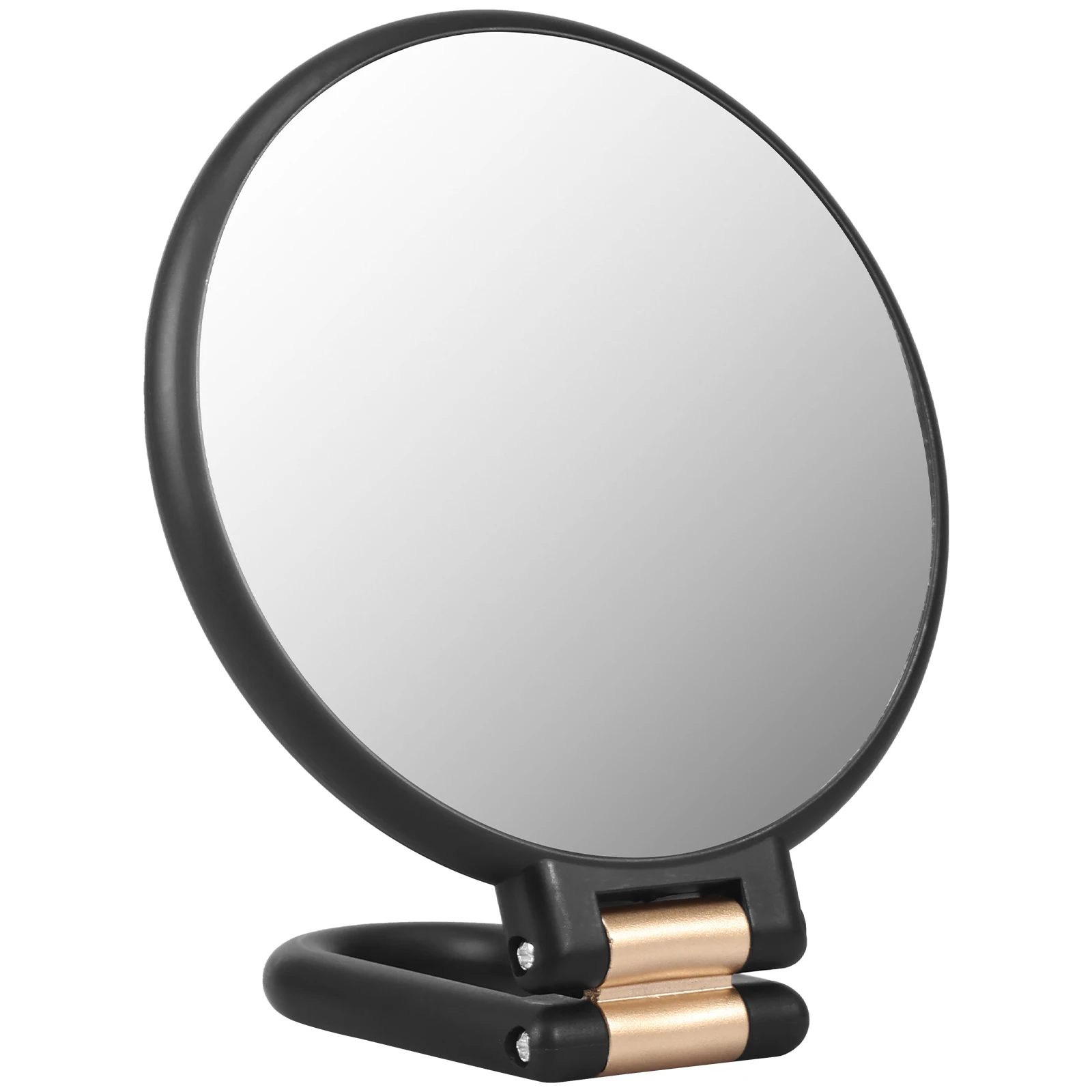 30X/1X Hand Mirror Folding Handle Double Sided Magnifying Mirror Magnification Portable Makeup Mirror Multifunctional