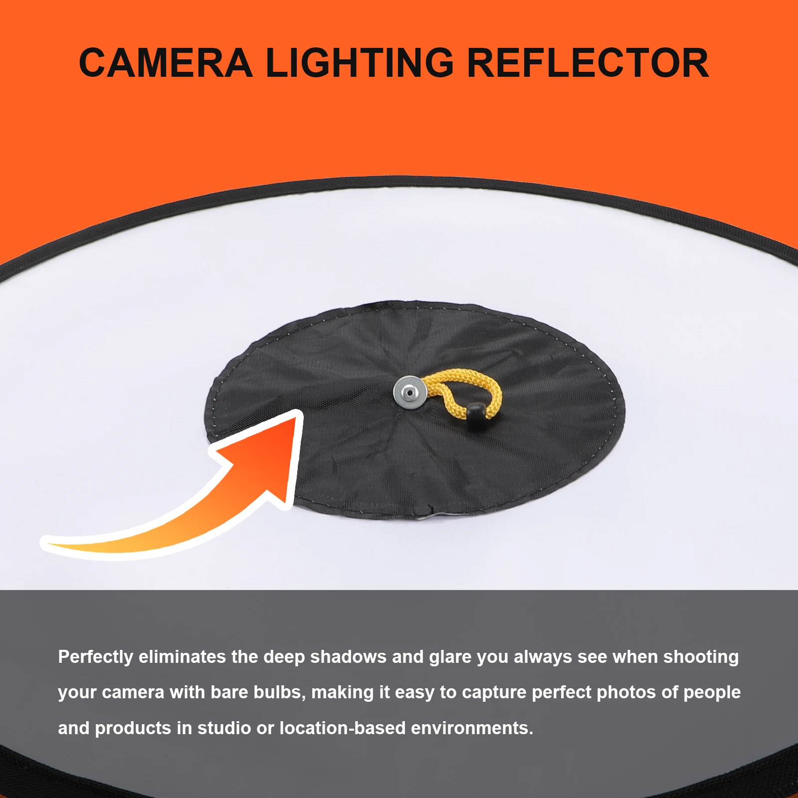 

Soft Light Camera Flash Diffuser Cloth Photography Reflector Studio Adjustable Lighting Photography Reflector Equipment