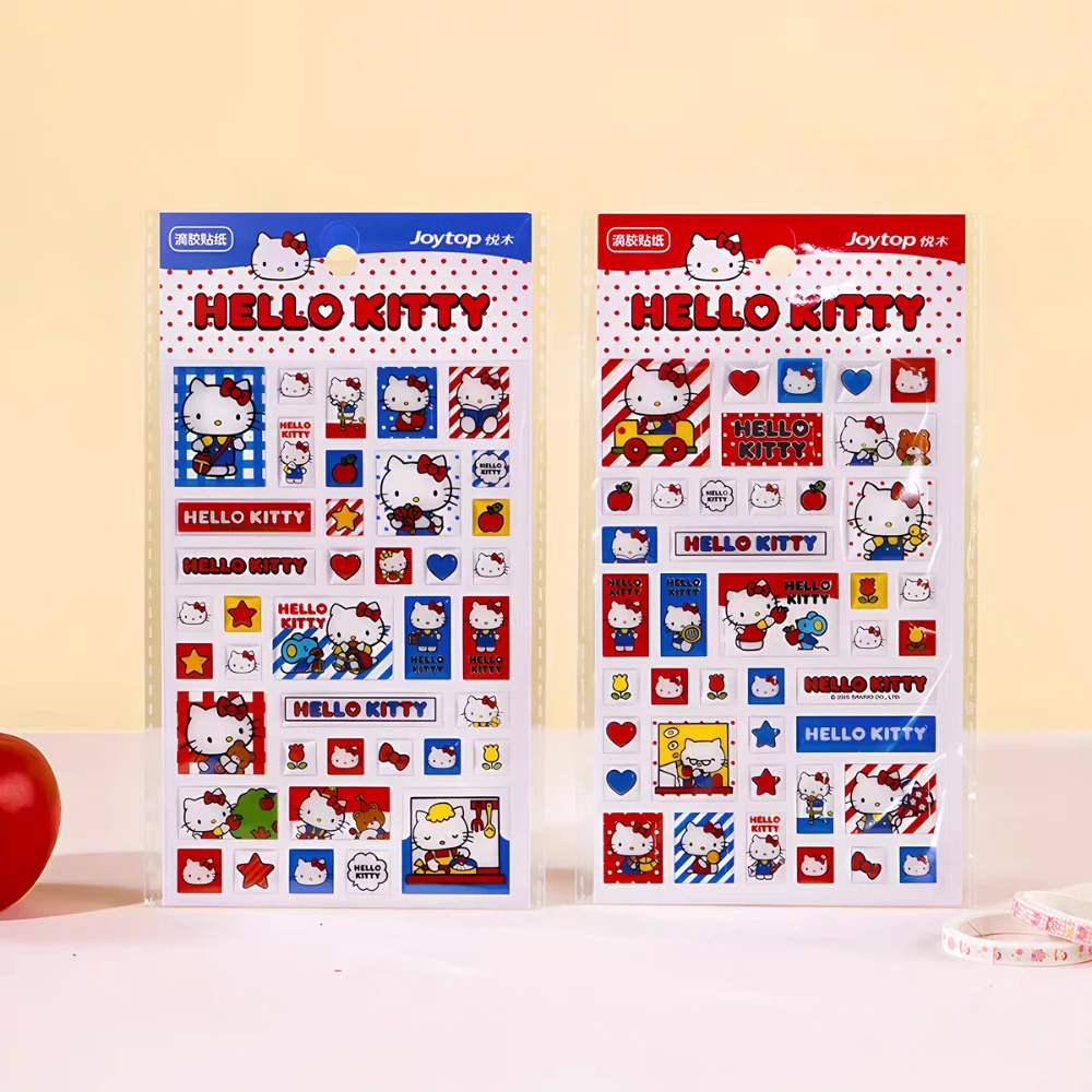 

Аутентичные хрустальные наклейки «Hello Kitty», мультяшные Sanrio Kt Cat, студенческие канцелярские принадлежности, телефон, бутылка для воды, декоративные наклейки, игрушки, подарок