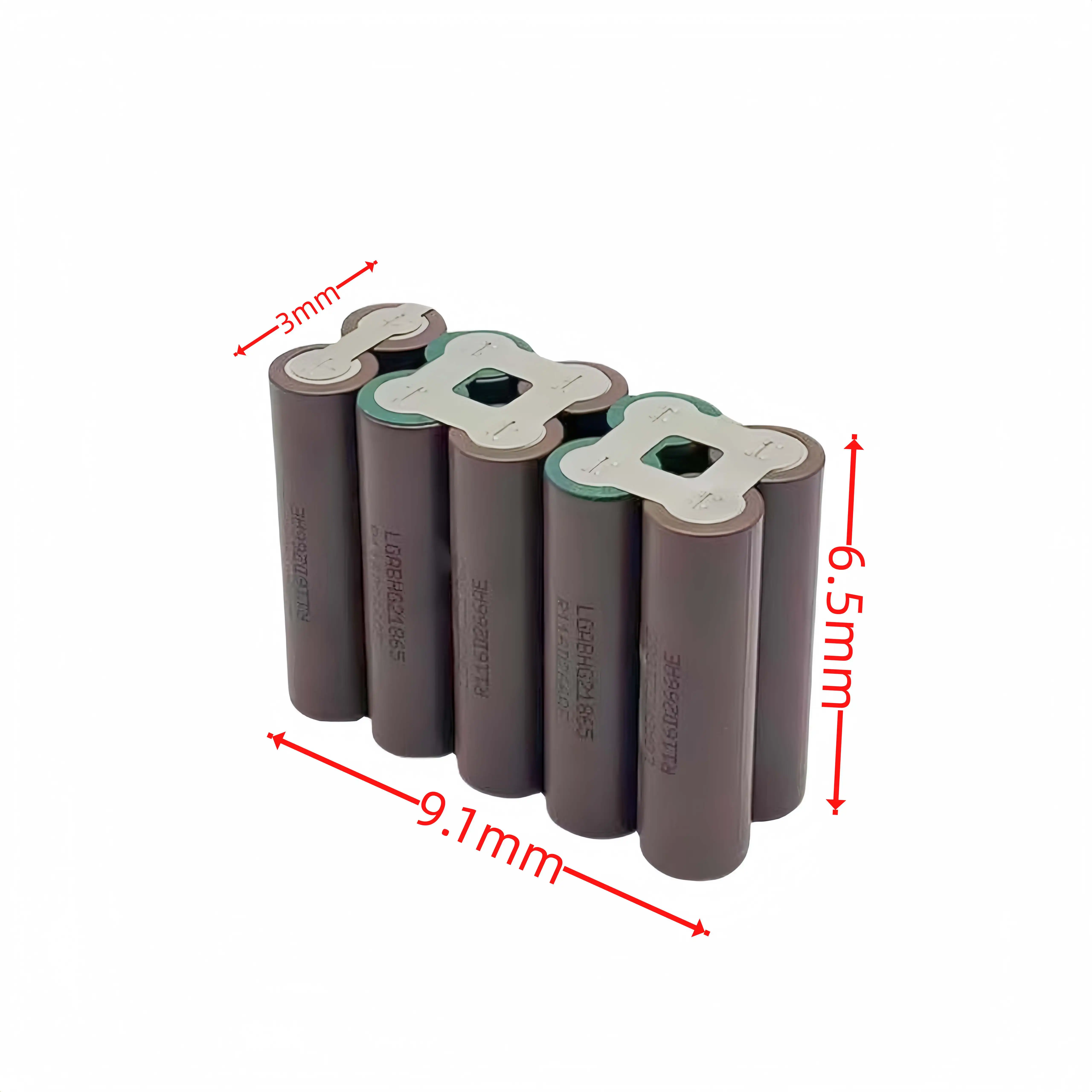 5S2P 18650 18V/21V HG2 lithium battery pack custom battery welding 6000mAh battery