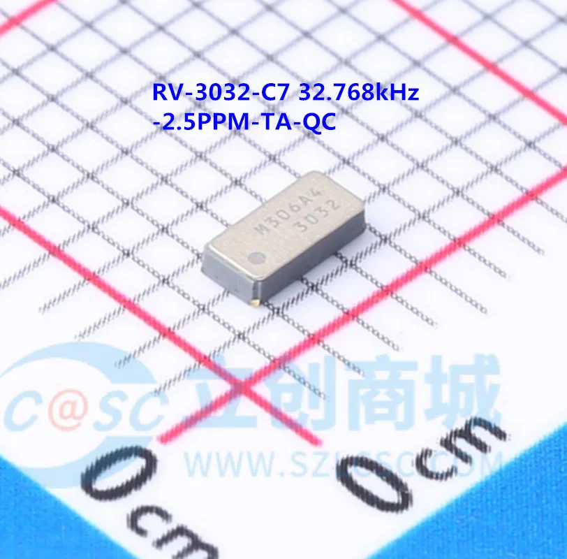 

10PCS 100% New RV-3032-C7 32.768kHz-2.5PPM-TA-QC RV-4162-C7-32.768KHZ-20PPM-TA-QA RV-3032-C7-32.768KHZ-2.5PPM-TA-QA SON-8