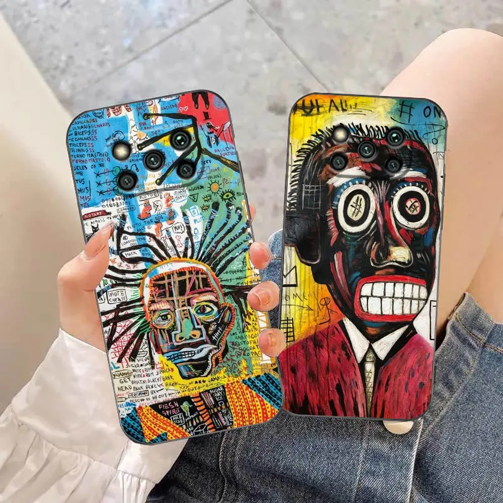 Street Art Graffiti Phone Case For Xiaomi Poco X5 X4 X3 M5 M4 M3 F5 F4 F3 GT Pro NFC Black Shark 5 Mix 4 Case Funda Shell Capa