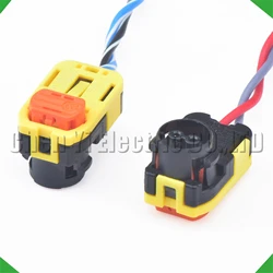 2 Pin automobile waterproof sensor Wiring Loom Connector Contact Wire harness plug 1-1563974-1 2322174-1 4G0972562