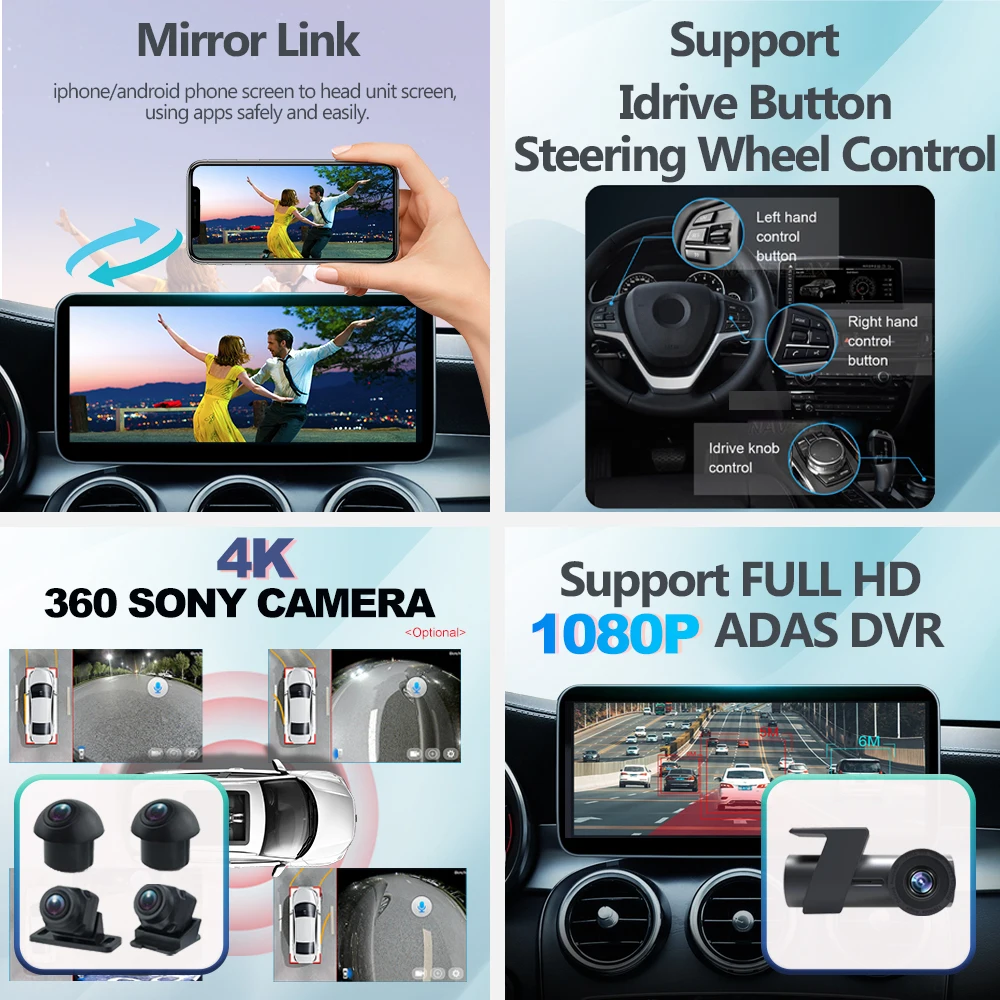 For Mercedes Benz GLE ML W166 X166 GLS 12.3\'\' 1920*720 Screen 8GB+128GB Android 13 Car Multimedia Video Player CarPlay