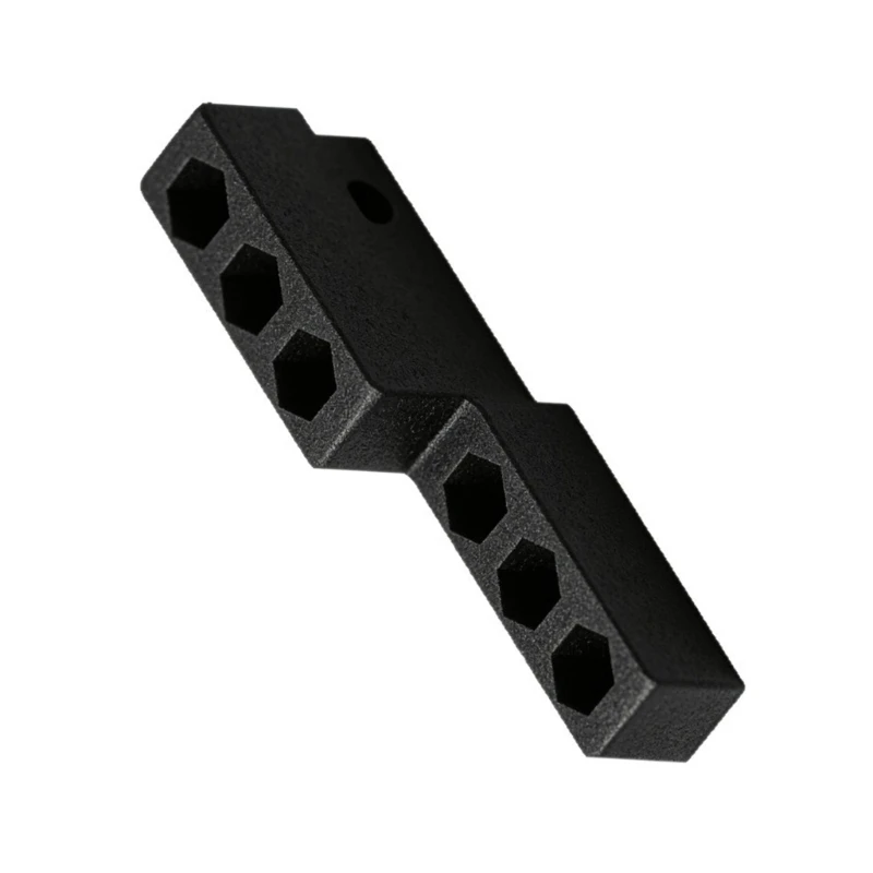Professional Drill Bit With 6 Holes For Hex Shank Tool Plastic Construction Router Bit Storage Box