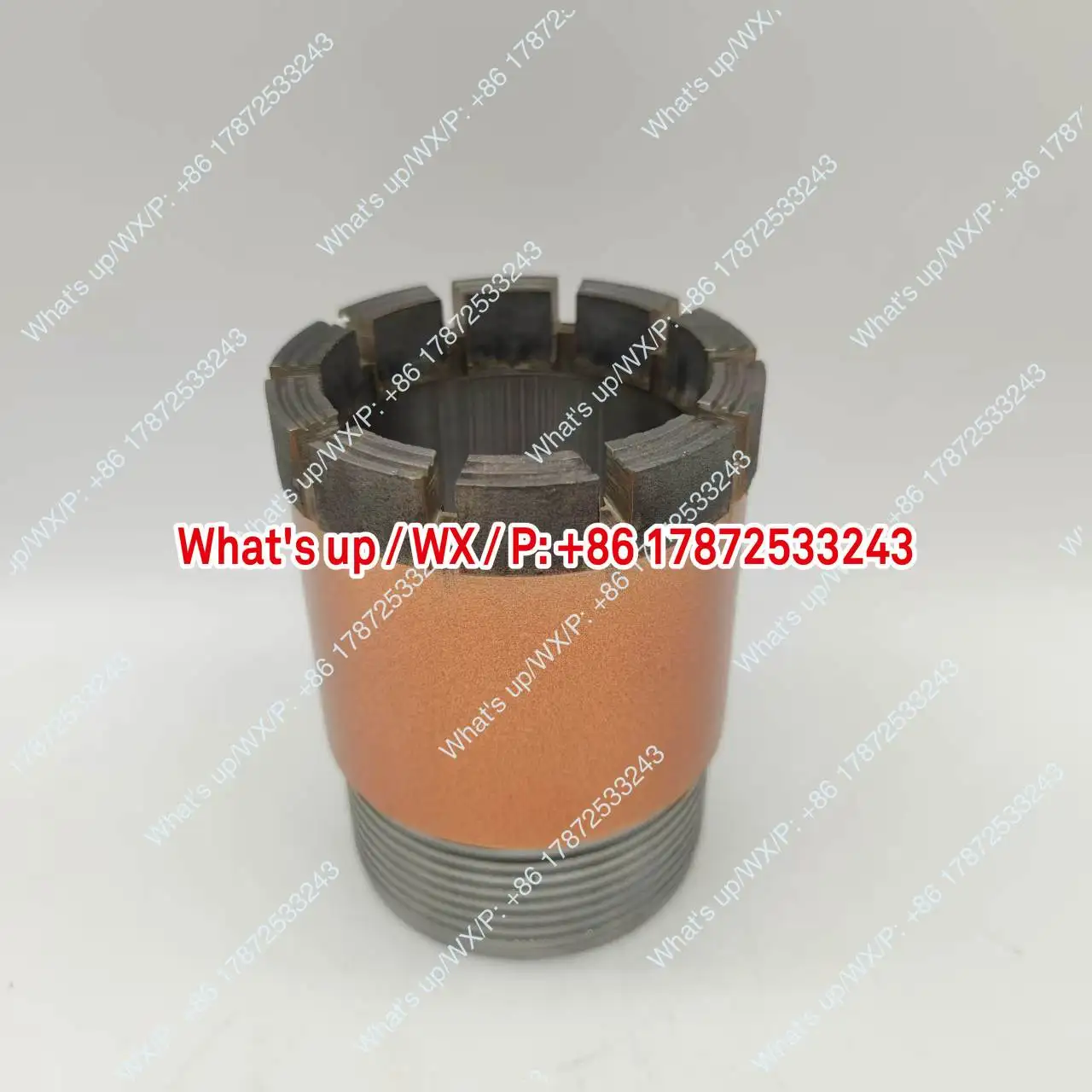 Rope hot press drill bit NQ/HQ/HTW/NTW/BTW mixed with pipe single tube semi composite pipe old landmark Soil coring
