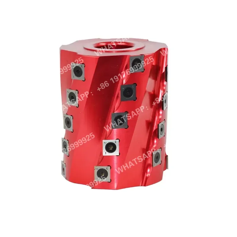 Carbide Insert Knife Spiral Cutter Head Customized Available
