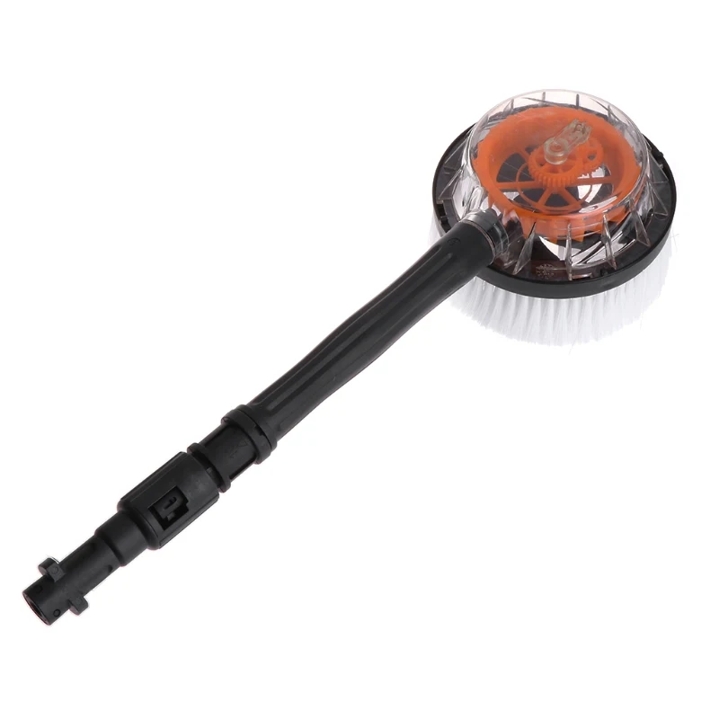 

Rotating Round High Pressure Water-Gun Cleaning Car Wash Brush for