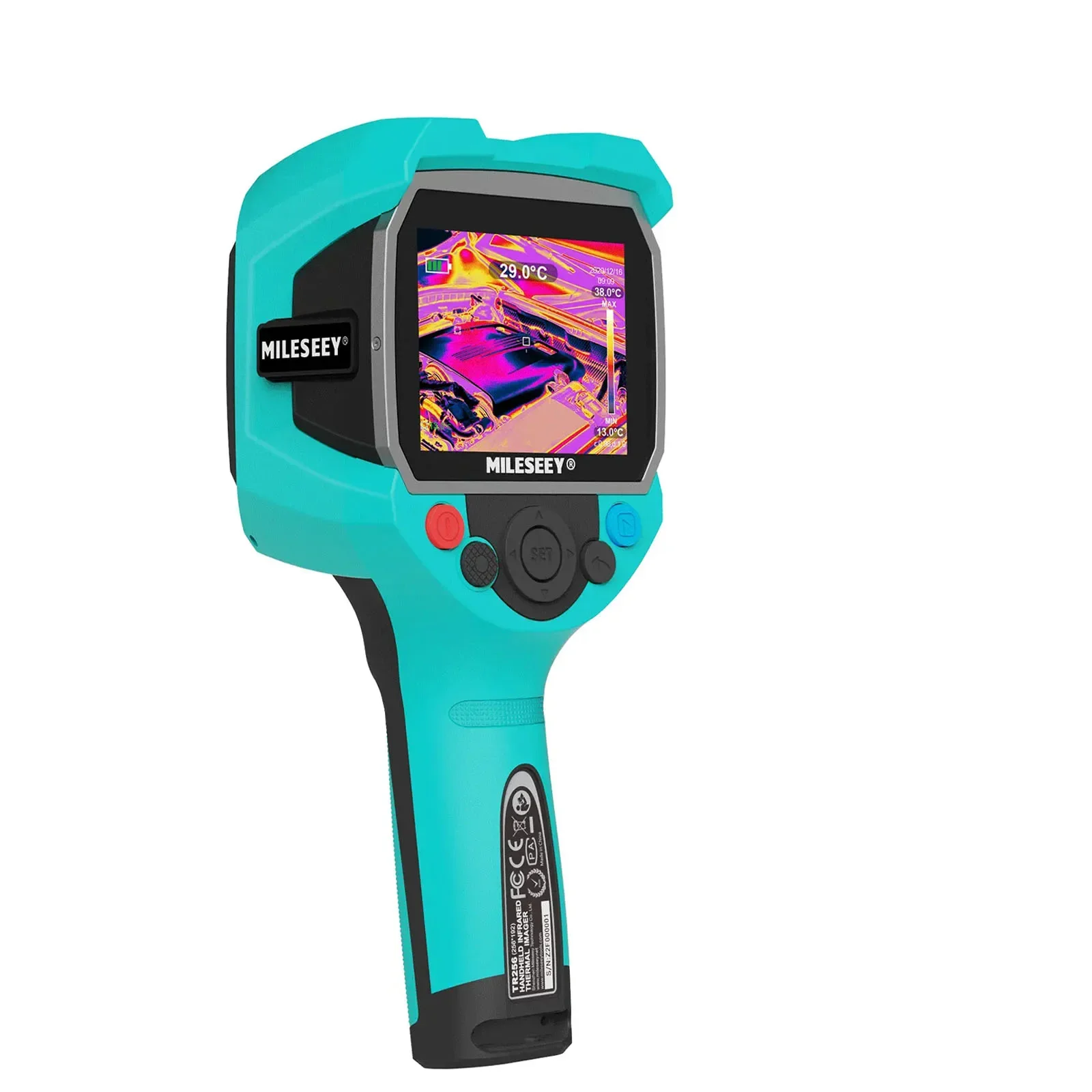 MILESEEY Car Thermal Camera HVAC Infrared Water Leak Detector Temperature Controller Industrial Outdoor Use China OEM