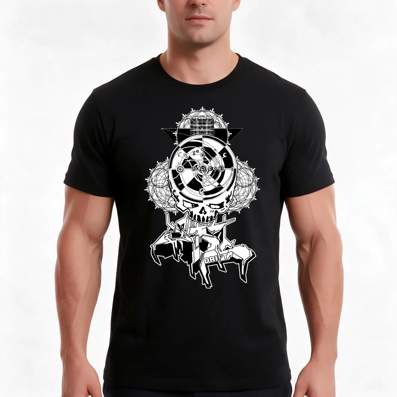 wipeout 2.1 T-Shirt, Summer Casual Cotton Tee, Oversized Streetwear Tops, Vintage Graphic Print, Loose Fit Short Sleeve