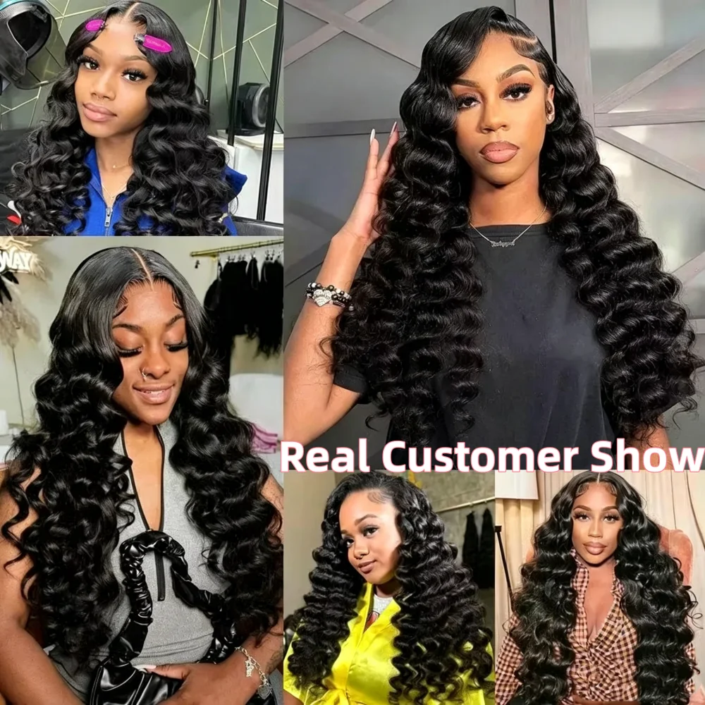 Indian Remy 30 36 40 Inch Loose Wave Bundles Burmese Raw Human Hair Bundles Extensions Unprocessed Water Wave Hair 1 3 4 Bundle