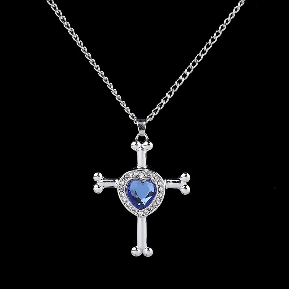 

Pet Cremation Urn Pendant Necklace Premium Alloy Crystal Heart Jewelry Memorial For Ashes Waterproof Keepsake
